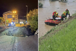 Maltempo, morti padre e figlio trascinati da piena torrente Agno
