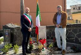 A Massa di Somma una targa che celebra la Liberazione