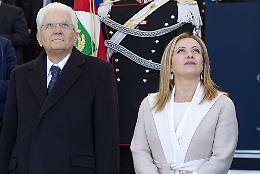 25 Aprile, Mattarella e Meloni all’Altare della Patria