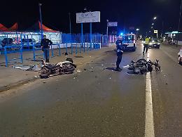 Scontro frontale tra motociclisti, grave un 59enne 