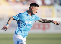Lecce-Napoli 0-1 dopo primo tempo, sblocca Raspadori