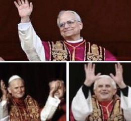 Papa Prevost come Wojtyla e Ratzinger: alla loggia con stola, mozzetta e rocchetto