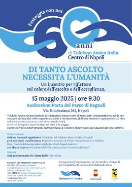 Telefono Amico, da 60 anni al fianco di chi ha bisogno di una mano