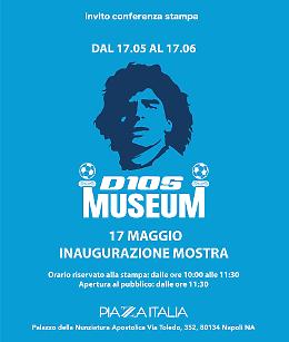 Maradona torna a Napoli  con il D10s museum