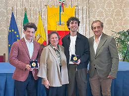Napoli, medaglia della città a Mauro e Nemolato per il pluripremiato “Sharing is caring"