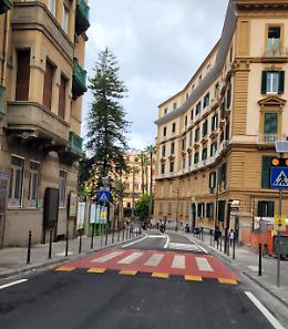 Via del Parco Margherita, lavori terminati: torna il doppio senso
