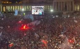 In città come a Capodanno