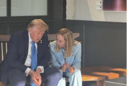 G7, Meloni e Trump faccia a faccia