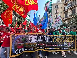 Metalmeccanici in piazza per il contratto