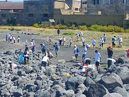 La pulizia della spiaggia, va in scena “San Giovanni da aMare"