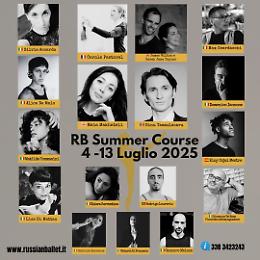 RB Summer Course, la danza in prima linea