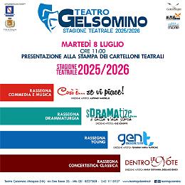 Tutto pronto per la nuova Stagione del Gelsomino