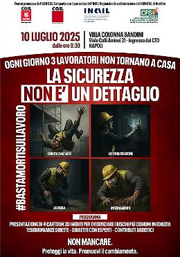 "La sicurezza non è un dettaglio"
