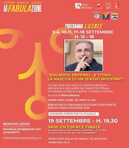 Un laboratorio gratuito di teatro guidato da Enzo Decaro