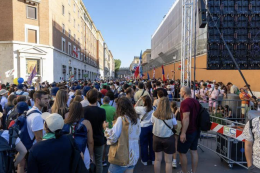 Giubileo giovani, in 70mila da tutta Italia in piazza San Pietro