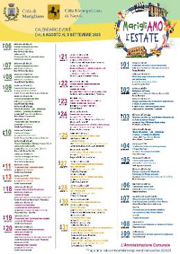 “MarigliAMO l’estate”: fino a settembre eventi per tutta la città