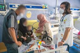 Dall'inferno di Gaza al Santobono, le cure per due bambini