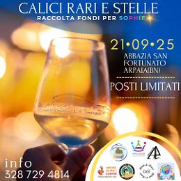 Una serata tra vino, stelle e solidarietà