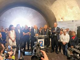 Metro Linea 7, De Luca e Anish Kapoor a Monte Sant'Angelo