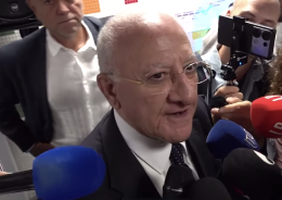 Regionali, De Luca: «Rinnovamento? Io eletto con 70%, M5s 9%»