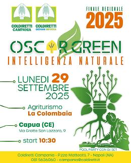 Oscar Green 2025: agricoltori del futuro targati Coldiretti Campania 