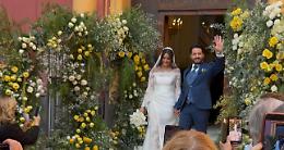 La gioia di Maria Cristina e Antonio inonda il Golfo di Napoli