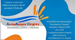 “Progetto AnimAzione Flegrea”, presentazione giovedì alla Fondazione Banco Napoli
 