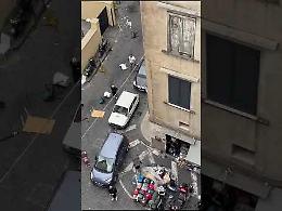Napoli-Sporting Lisbona, tafferugli tra le tifoserie
