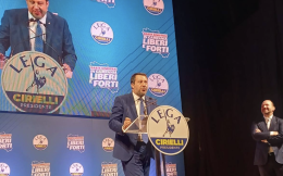 Salvini a Napoli: «In Campania si può vincere»