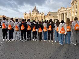 I ragazzi del Comprensivo di Piano ricevuti dal Papa