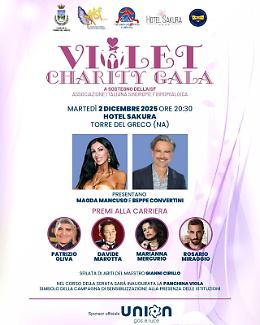 Il “Violet Charity Gala” per sostenere la lotta alla Fibromialgia