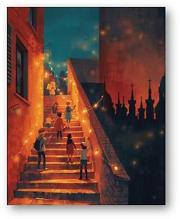 “Per le Scale di Forcella: una cantata di luce”