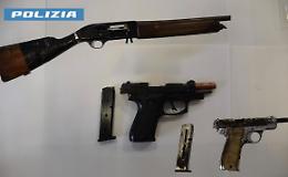 Armi e droga sequestrate dalla polizia a Pianura
