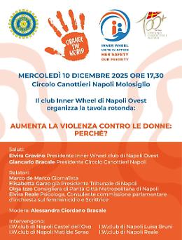 violenza contro le donne, dibattito alla Canottieri