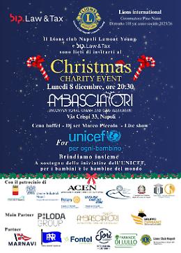 Charity event  a favore dell’ Unicef 