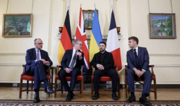 Zelensky vede Starmer, Macron e Merz: domani da Meloni. Trump: «Deluso da lui»