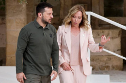 Zelensky a Roma: prima dal Papa poi dalla Meloni 