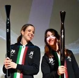 La Fiamma olimpica a Napoli, stop ai cantieri