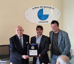 Premio Mimmo Ferrara, “Mondoauto” al cronista Gennaro Di Biase 