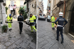 Napoli, II Municipalit&agrave;: rimossi dissuasori e arredi abusivi