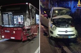 Scontro tra auto e bus: morta 27enne, ferita l'amica