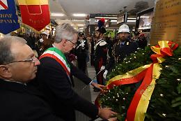 Napoli ricorda le vittime della strage del Rapido 904, &laquo;una ferita che non si cancella&raquo;