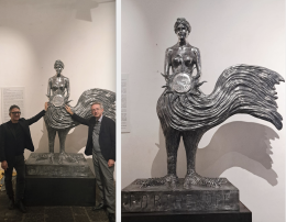 Napoli 2500, la &ldquo;Parthenope" di Lello Esposito sul Monte Echia