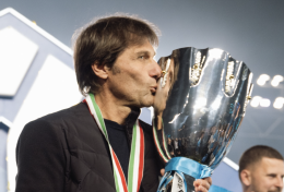 Conte, dopo la Supercoppa adesso insegue lo scudetto
