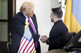Trump-Zelensky, oggi l'incontro. Presidente Usa parla con Putin: &laquo;Ottimo colloquio&raquo;