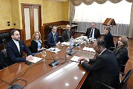 Ufficio di presidenza, consigliere segretario Fortini e Rostan