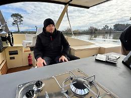 Varata "Olimpia", costruita dal CNT, con la rampa personalizzata 