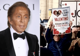 Roma saluta Valentino, i funerali a piazza della Repubblica