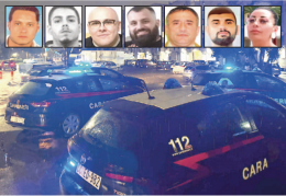 Il clan Abbinante va al tappeto, stangata-bis ai ras della droga