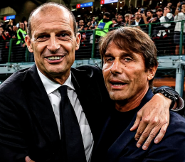 Conte risponde alla parole di Allegri ma alla fine a sbagliare &egrave; sempre lui...
